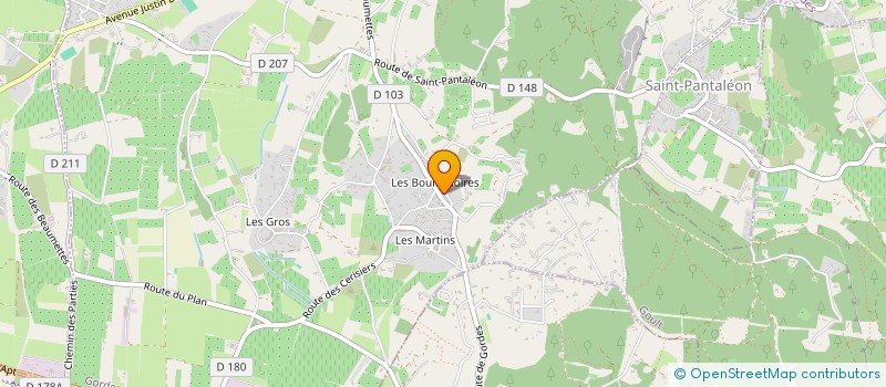 localisation de l'entreprise MADAME ANGELIQUE GUILLEN  GORDES