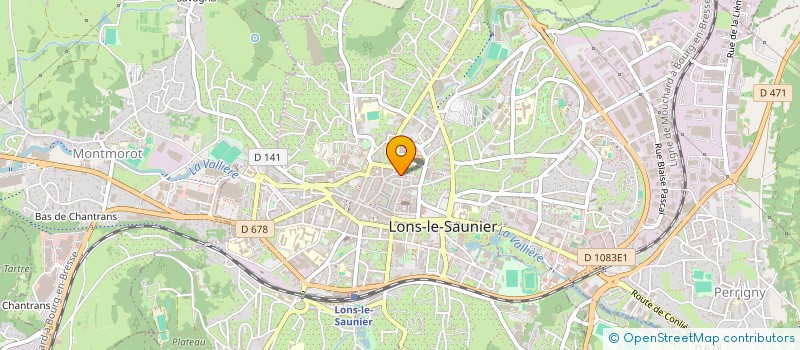 localisation de l'entreprise MADAME ANGELIQUE GUILLON à LONS-LE-SAUNIER