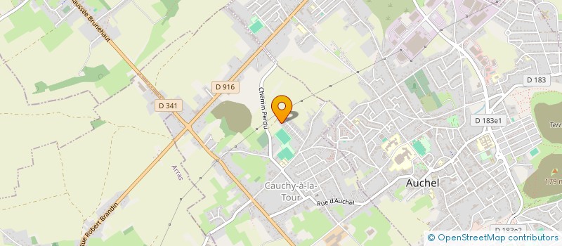 localisation de l'entreprise MADAME ANGELIQUE GUILLUY  CAUCHY-A-LA-TOUR