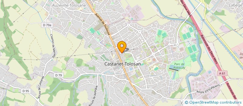 localisation de l'entreprise MADAME ANGELIQUE GUY à CASTANET-TOLOSAN