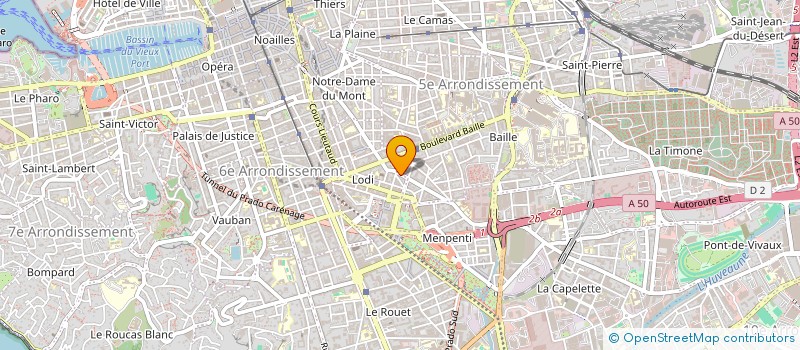 localisation de l'entreprise MADAME ANGELIQUE GUYON à MARSEILLE