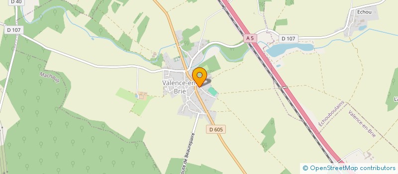 localisation de l'entreprise MADAME ANGELIQUE GUYONNET  VALENCE-EN-BRIE