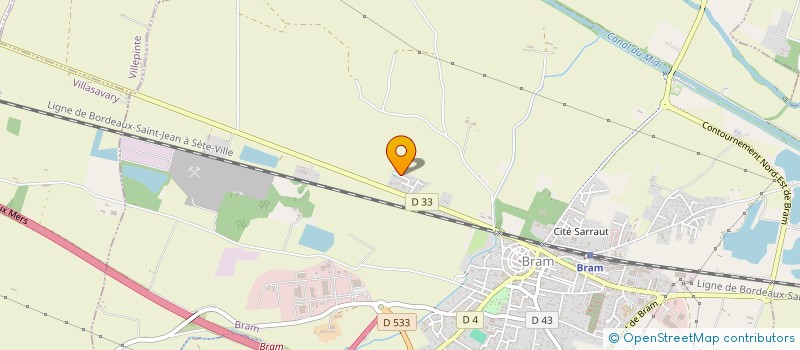 localisation de l'entreprise MADAME ANGELIQUE HAGNIEL  BRAM