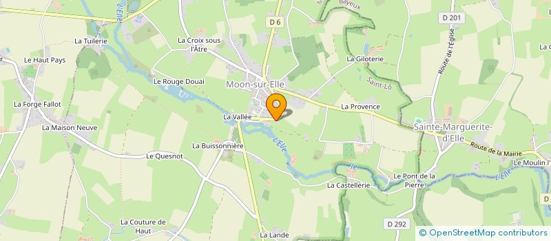 localisation de l'entreprise MADAME ANGELIQUE HARDY  MOON-SUR-ELLE