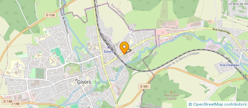 localisation de l'entreprise MADAME ANGELIQUE HEDOUIN  GISORS