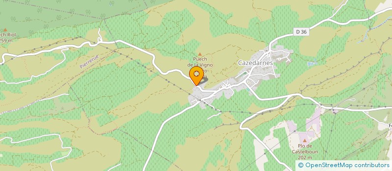 localisation de l'entreprise MADAME ANGELIQUE HEREDIA  CAZOULS-LES-BEZIERS