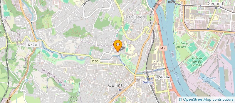 localisation de l'entreprise MADAME ANGELIQUE HERMET  OULLINS-PIERRE-BENITE