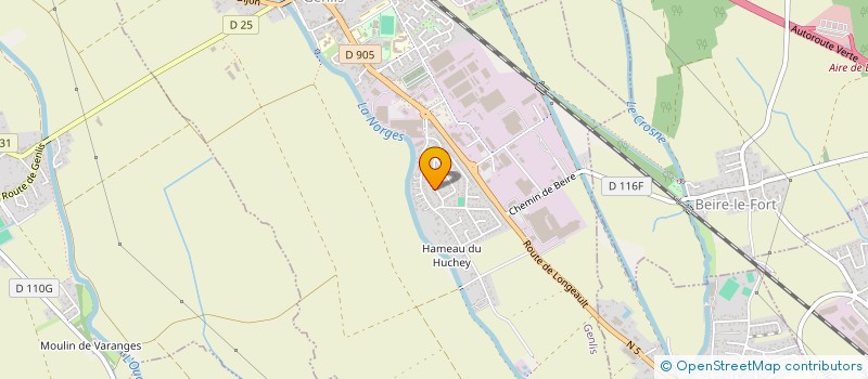 localisation de l'entreprise MADAME ANGELIQUE HIDALGO  GENLIS