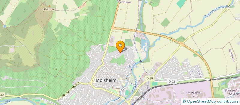 localisation de l'entreprise MADAME ANGELIQUE HIEN  TRUCHTERSHEIM