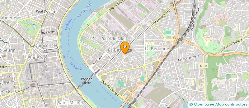 localisation de l'entreprise MADAME ANGELIQUE HOLZER  BORDEAUX