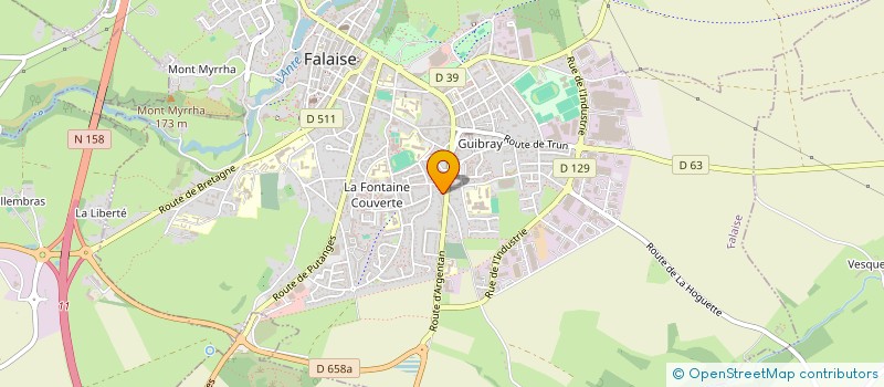 localisation de l'entreprise MADAME ANGELIQUE HUET  LA HOGUETTE