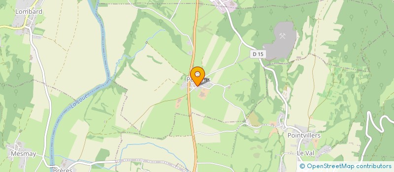 localisation de l'entreprise MADAME ANGELIQUE HUGUES  PESSANS