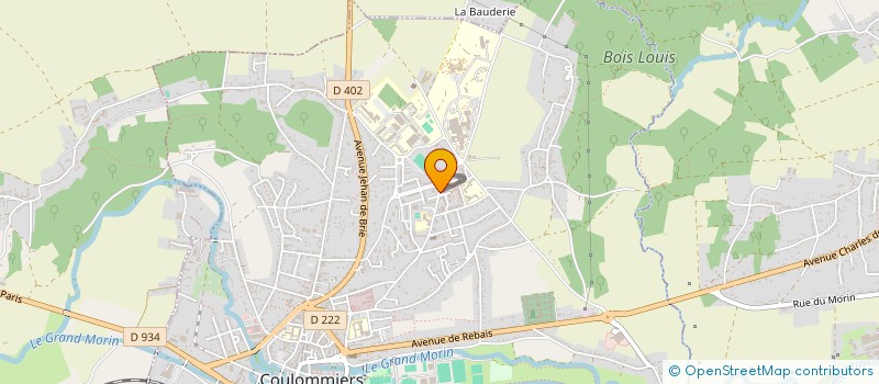 localisation de l'entreprise MADAME ANGELIQUE HURIEZ  COULOMMIERS
