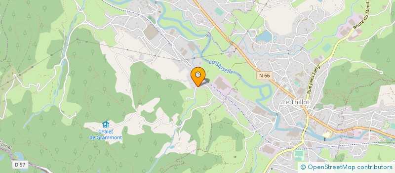 localisation de l'entreprise MADAME ANGELIQUE HY  RAMONCHAMP