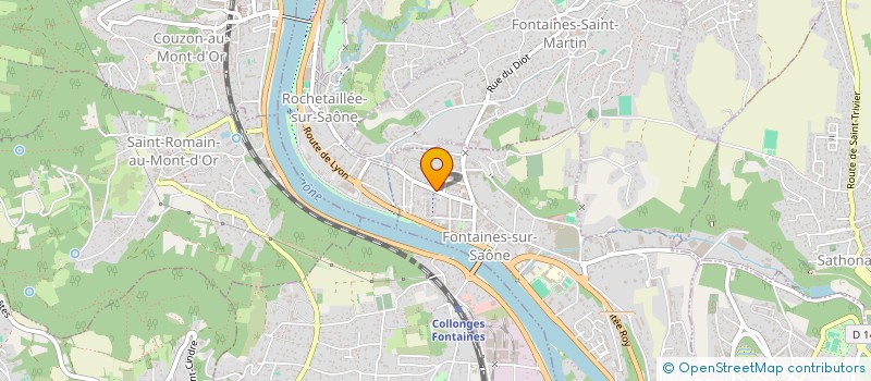 localisation de l'entreprise MADAME ANGELIQUE ISABELLE TROLLE à FONTAINES-SUR-SAONE