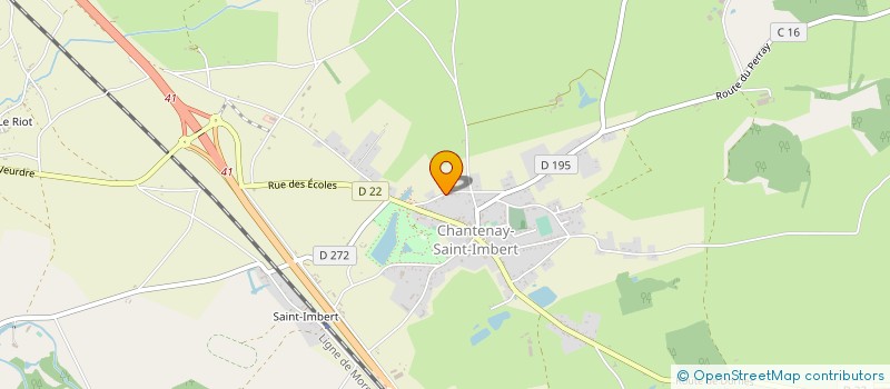 localisation de l'entreprise MADAME ANGELIQUE JABET à CHANTENAY-SAINT-IMBERT