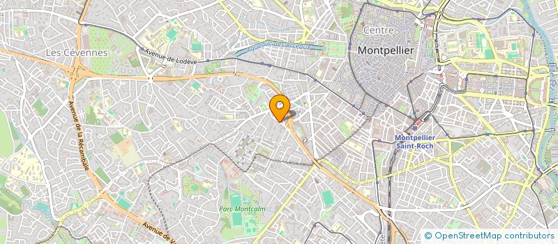 localisation de l'entreprise MADAME ANGELIQUE JAILLON à MONTPELLIER