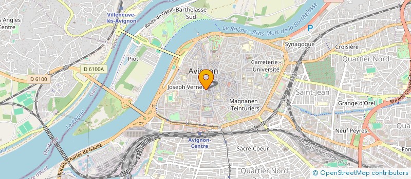 localisation de l'entreprise MADAME ANGELIQUE JESPERE à AVIGNON