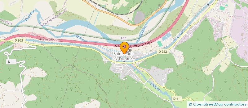 localisation de l'entreprise MADAME ANGELIQUE JOURDAIN  SAINT-PAUL-LES-DURANCE
