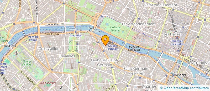 localisation de l'entreprise MADAME ANGELIQUE JUHEL  PARIS