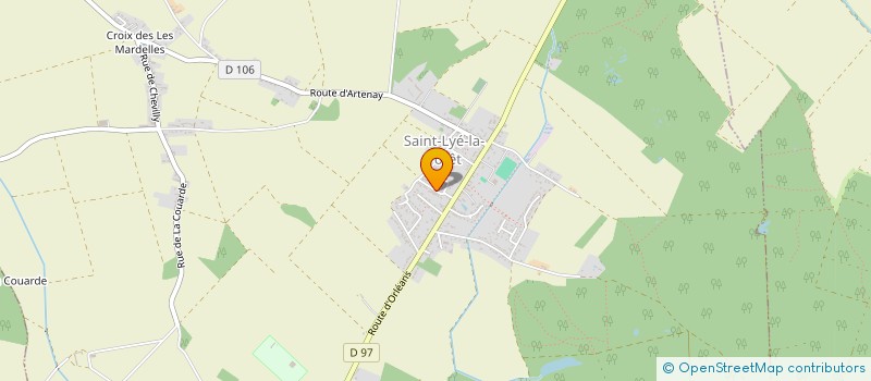 localisation de l'entreprise MADAME ANGELIQUE KACHKACH  SAINT-LYE-LA-FORET