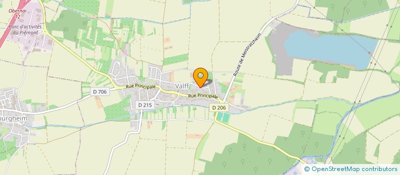 localisation de l'entreprise MADAME ANGELIQUE KASTENDEUCH  VALFF