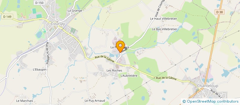 localisation de l'entreprise MADAME ANGELIQUE KISIEL à COURLAY