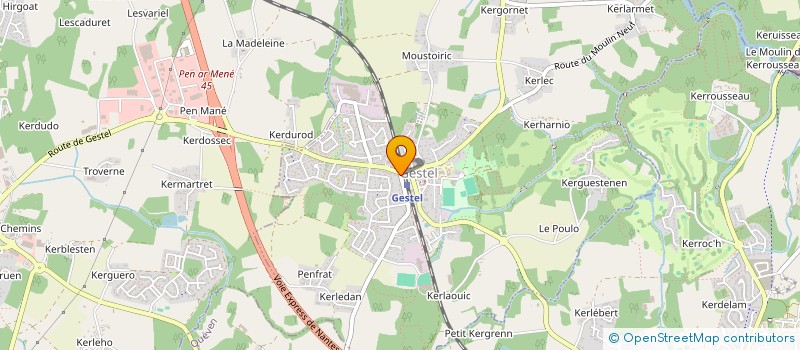 localisation de l'entreprise MADAME ANGELIQUE KLEIN à GESTEL