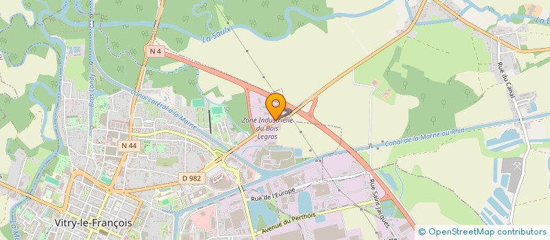 localisation de l'entreprise MADAME ANGELIQUE KOST  VITRY-LE-FRANCOIS