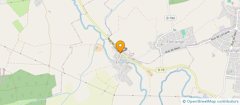 localisation de l'entreprise MADAME ANGELIQUE KUBINA  ELVANGE