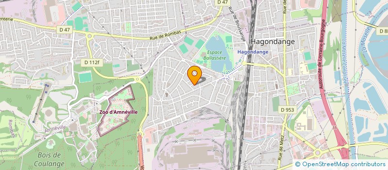 localisation de l'entreprise MADAME ANGELIQUE KULL à MONDELANGE