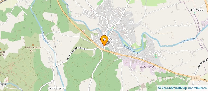 localisation de l'entreprise MADAME ANGELIQUE LABAYS  GRANS