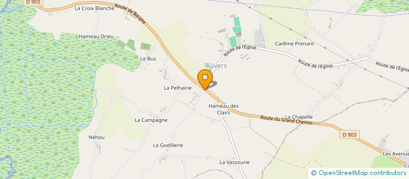 localisation de l'entreprise MADAME ANGELIQUE LABBE  AUVERS