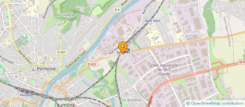 localisation de l'entreprise MADAME ANGELIQUE LAGO à SAINT-OUEN-L'AUMONE