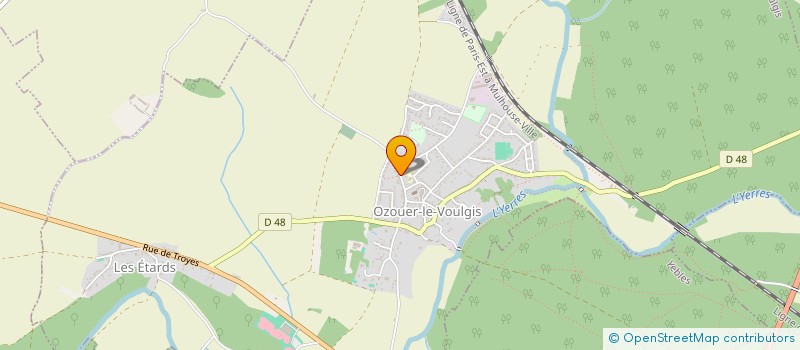 localisation de l'entreprise MADAME ANGELIQUE LAGUANIER  OZOUER-LE-VOULGIS