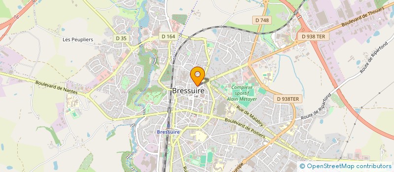 localisation de l'entreprise MADAME ANGELIQUE LALANNE  BRESSUIRE