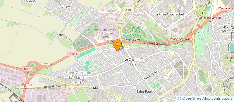 localisation de l'entreprise MADAME ANGELIQUE LALOUELLE à CAEN