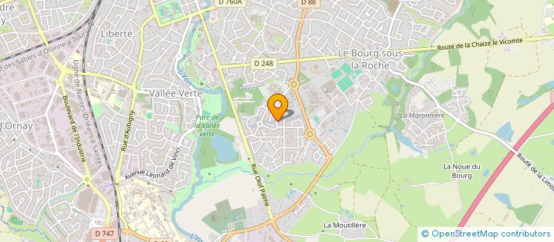 localisation de l'entreprise MADAME ANGELIQUE LAMBOLEZ à LA ROCHE-SUR-YON