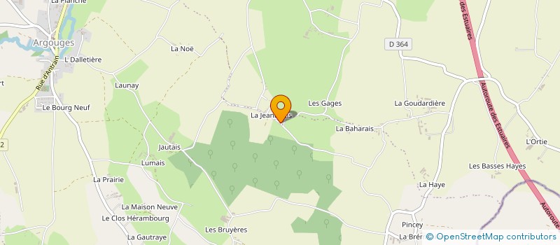 localisation de l'entreprise MADAME ANGELIQUE LANOE  SAINT-JAMES