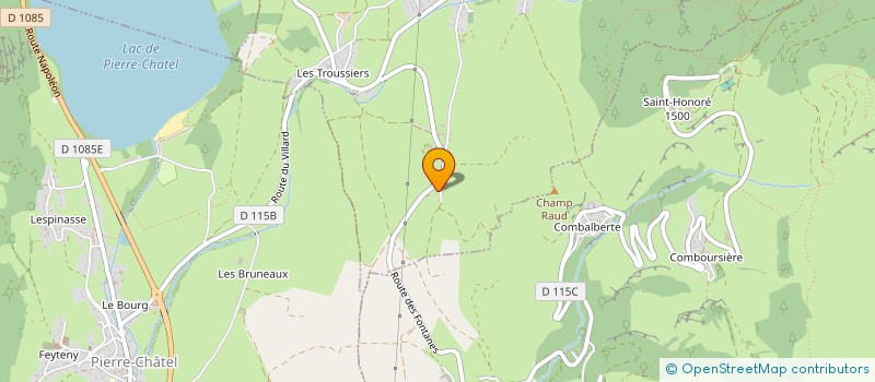 localisation de l'entreprise MADAME ANGELIQUE LAURENS  VILLARD-SAINT-CHRISTOPHE