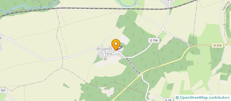 localisation de l'entreprise MADAME ANGELIQUE LE CORRE  BRUYERES-SUR-FERE