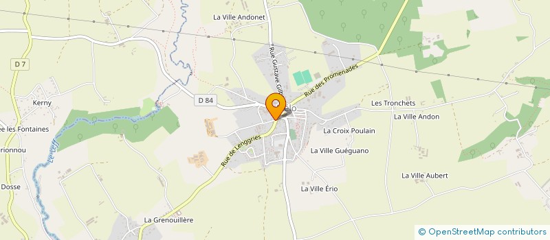localisation de l'entreprise MADAME ANGELIQUE LE CREURER à PLELO