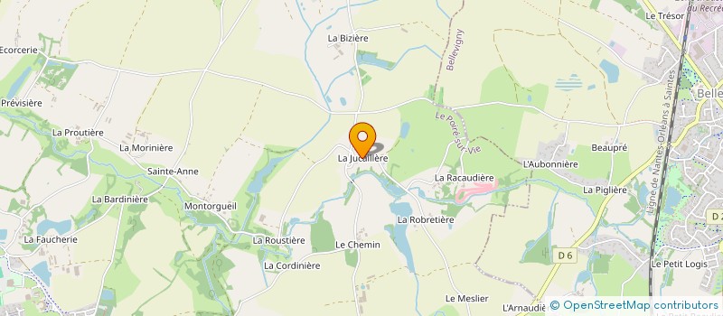 localisation de l'entreprise MADAME ANGELIQUE LE NAOUR  LE POIRE-SUR-VIE