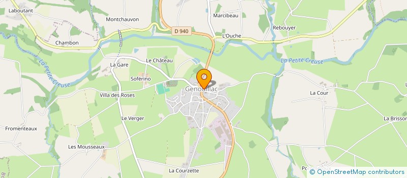 localisation de l'entreprise MADAME ANGELIQUE LEBRUN  GENOUILLAC