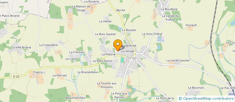 localisation de l'entreprise MADAME ANGELIQUE LEBRUN  DINGE