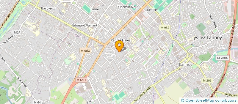 localisation de l'entreprise MADAME ANGELIQUE LECOCQ  HEM