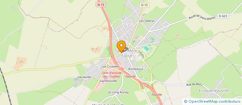 localisation de l'entreprise MADAME ANGELIQUE LEDOYER  CARENTAN-LES-MARAIS