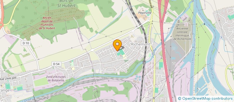 localisation de l'entreprise MADAME ANGELIQUE LEFEBVRE  RICHEMONT