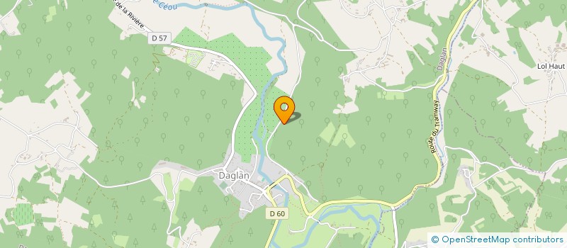 localisation de l'entreprise MADAME ANGELIQUE LEFEVRE  SAINT-CYBRANET