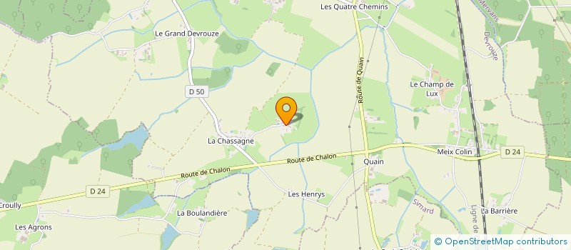 localisation de l'entreprise MADAME ANGELIQUE LEGER  DEVROUZE